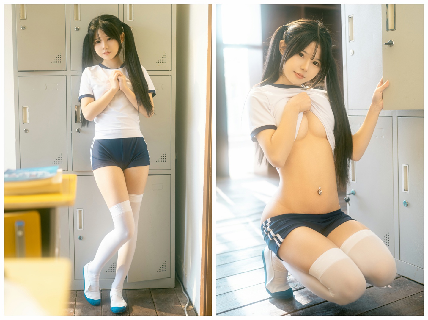 天使在人间 rua阮阮纯欲写真集:体操服×学生袜 捕捉少女成长中的性感瞬间