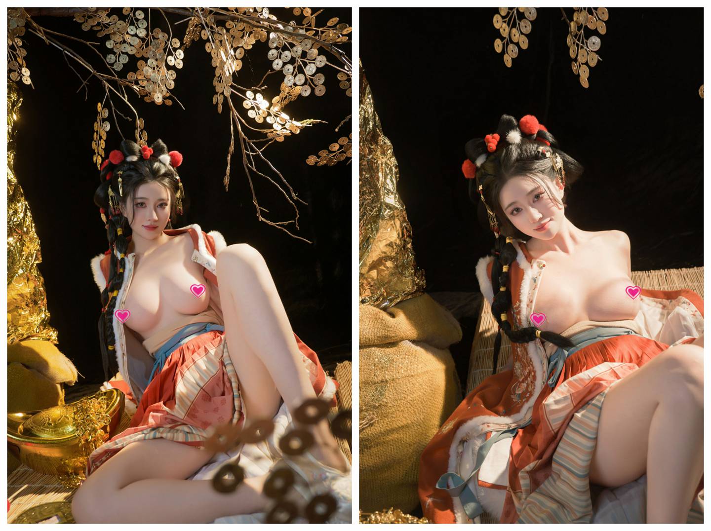国模年年唯美写真集《25元旦》 古典中国风雅韵,清婉灵动的东方韵味