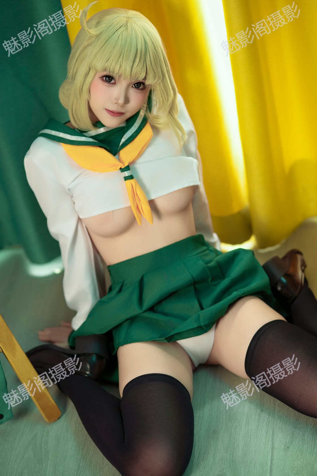 嫩模 Bangni 邦尼阿良河基维 Cosplay 写真：还原度拉满的角色魅力视觉盛宴